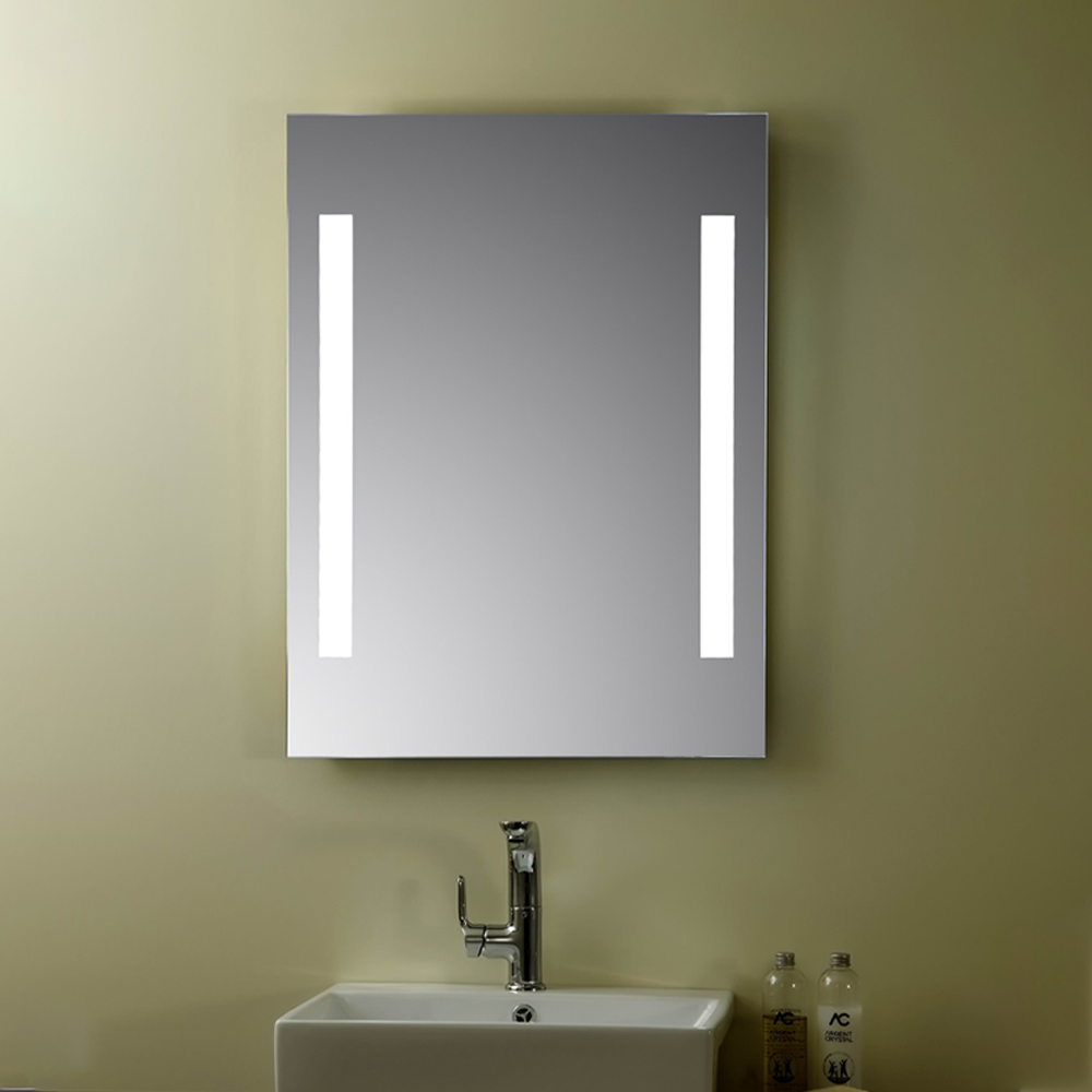 Espelhos retroiluminados vs. iluminados: qual é a diferença?