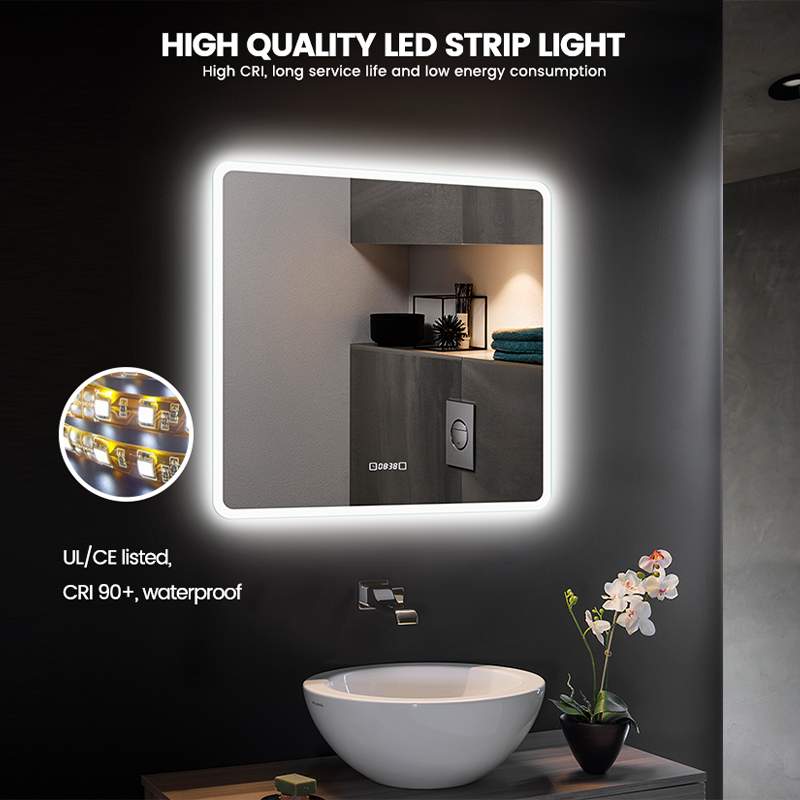 LED 거울로 욕실을 업그레이드하는 19가지 팁