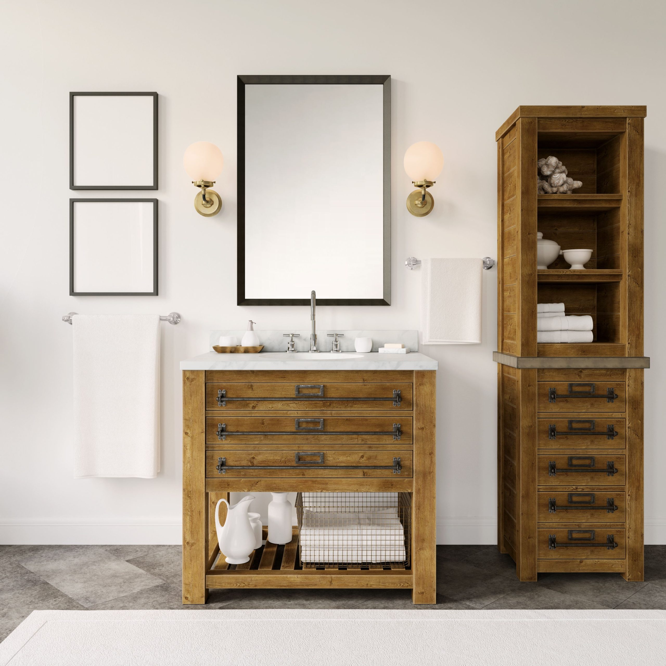 How To Choose The Right Mirror Shape For Your Bathroom